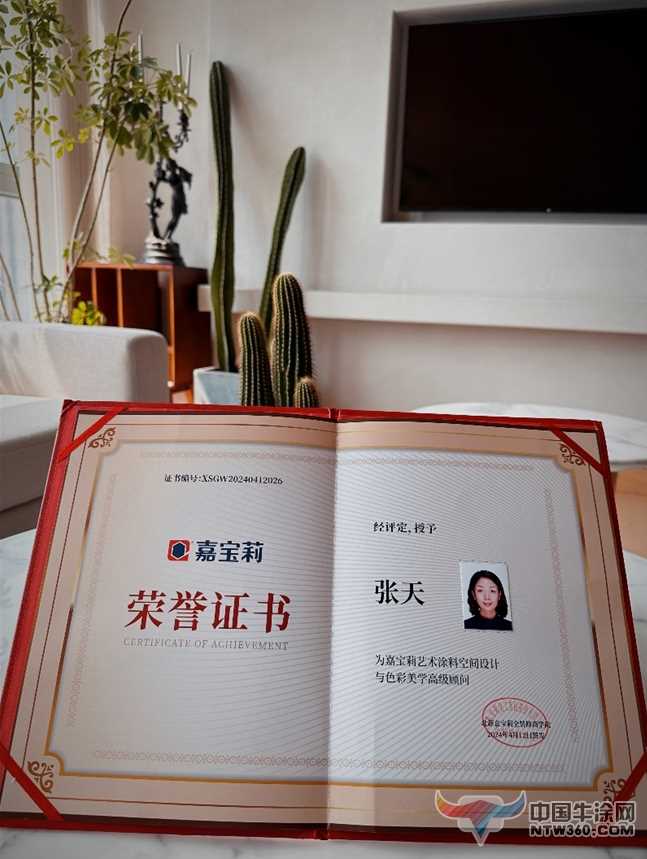 嘉宝莉艺术涂料|六添设计张天：用色彩书写艺术传奇 中国牛涂网,ntw360.com