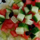 拌西红柿黄瓜